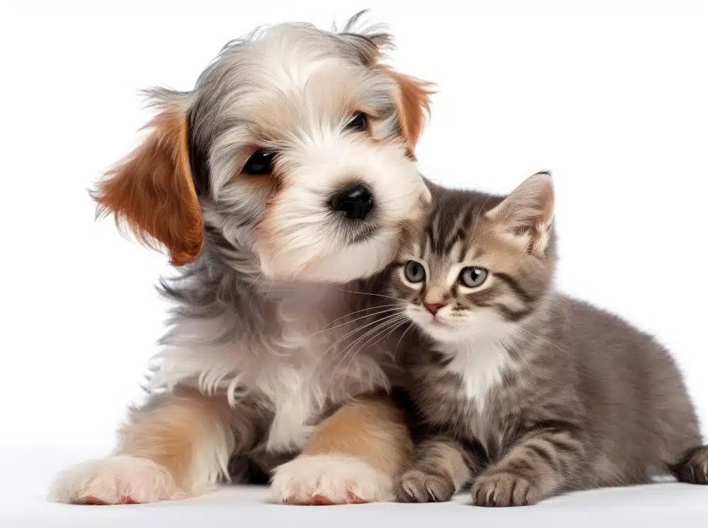 Evaluación física normal en perros y gatos