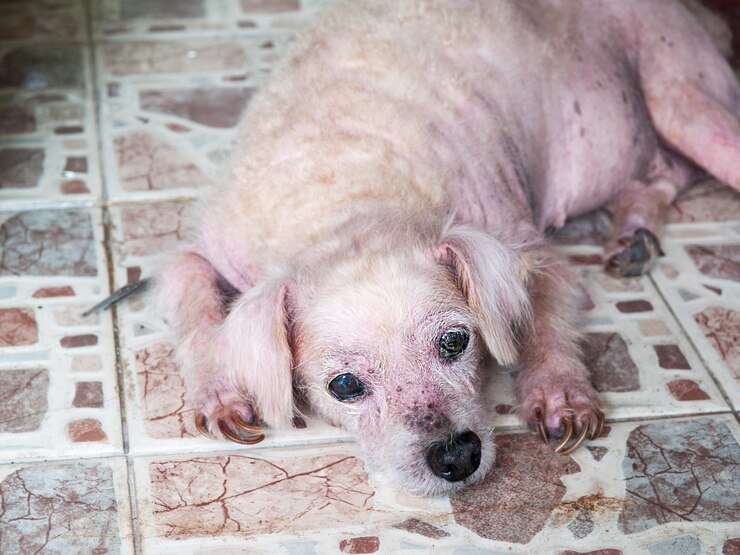 Engrosamiento de la piel en perros: Causas, diagnóstico y tratamiento