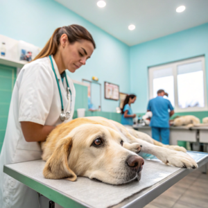 Hernia discal en perros
