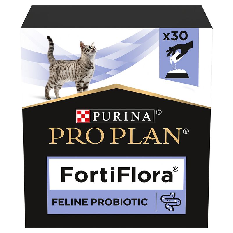FortiFlora: uso clínico del probiótico en perros y gatos