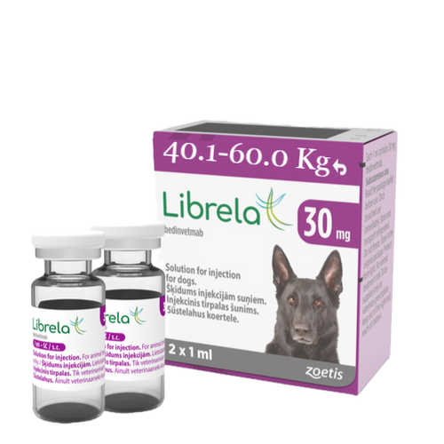 Librela: analgesia biológica para el manejo del dolor osteoartrósico en perros