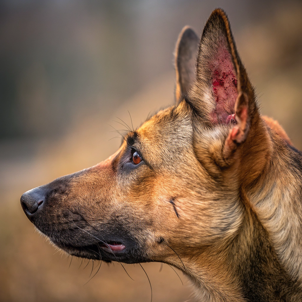 otitis perro