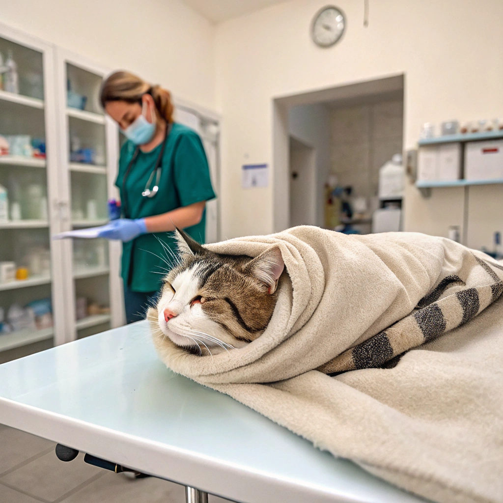 Intoxicación por paracetamol en gatos: Actuación urgente en clínica