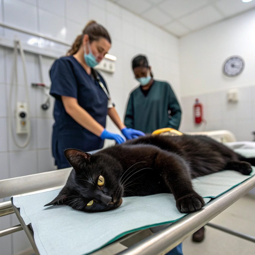 Crisis convulsiva en gatos: actuación paso a paso